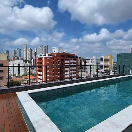 Flat Oceanica Seaside - By Almare Apartment Joao Pessoa Exterior photo