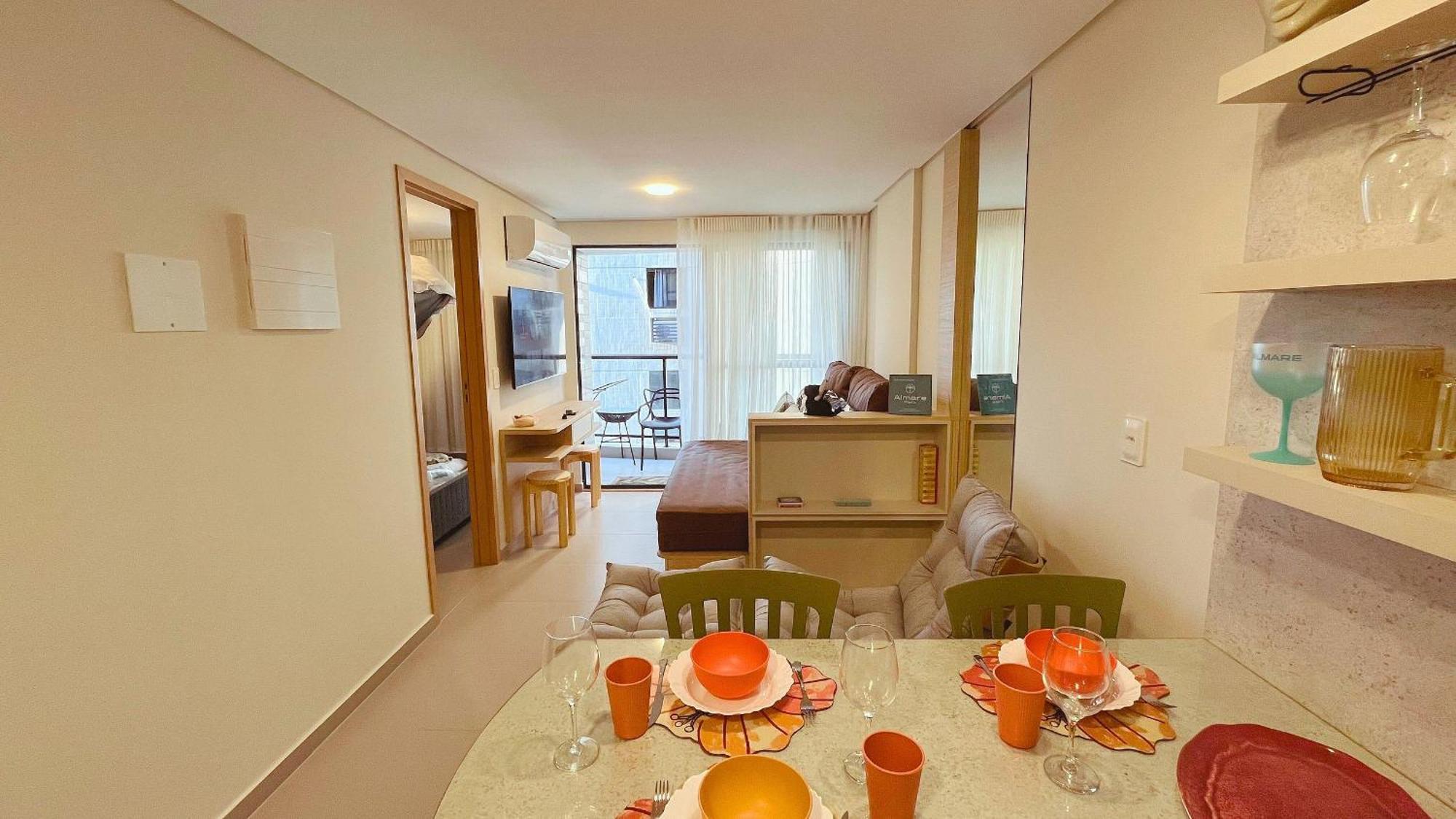 Flat Oceanica Seaside - By Almare Apartment
