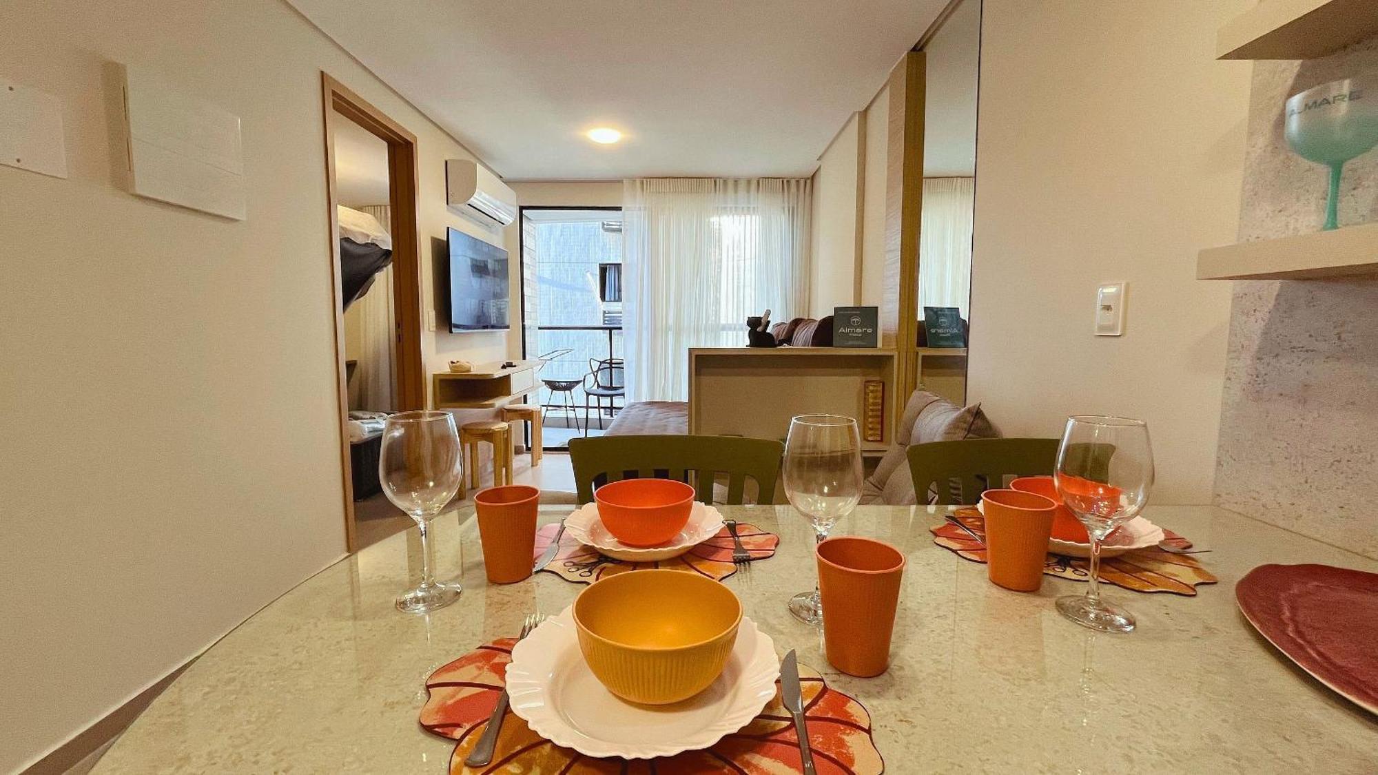 Flat Oceanica Seaside - By Almare Apartment Joao Pessoa